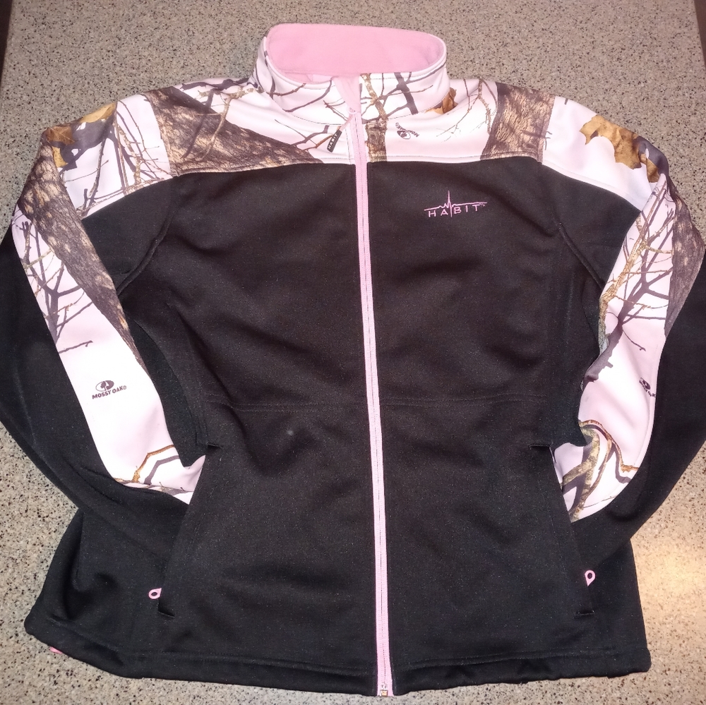Mossy Oak Women's Habit Pink Camo Jacket